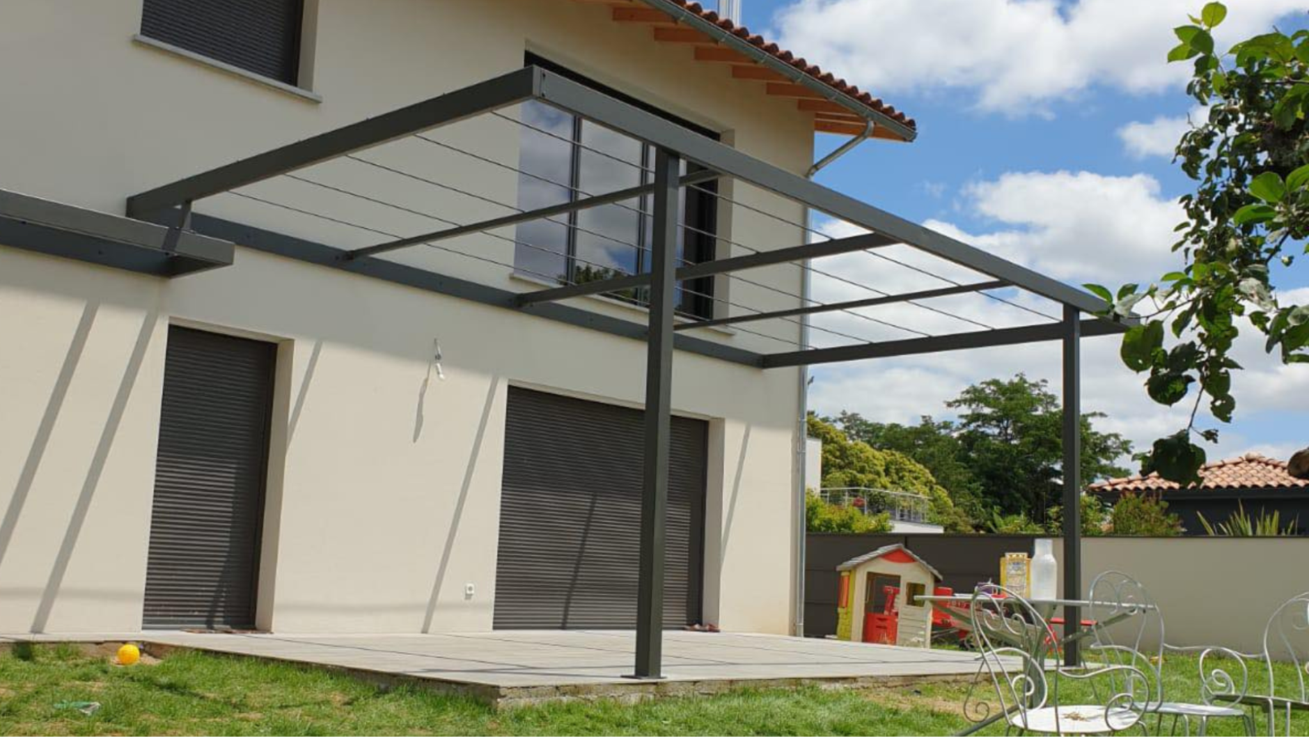 Pergola fer et tendance