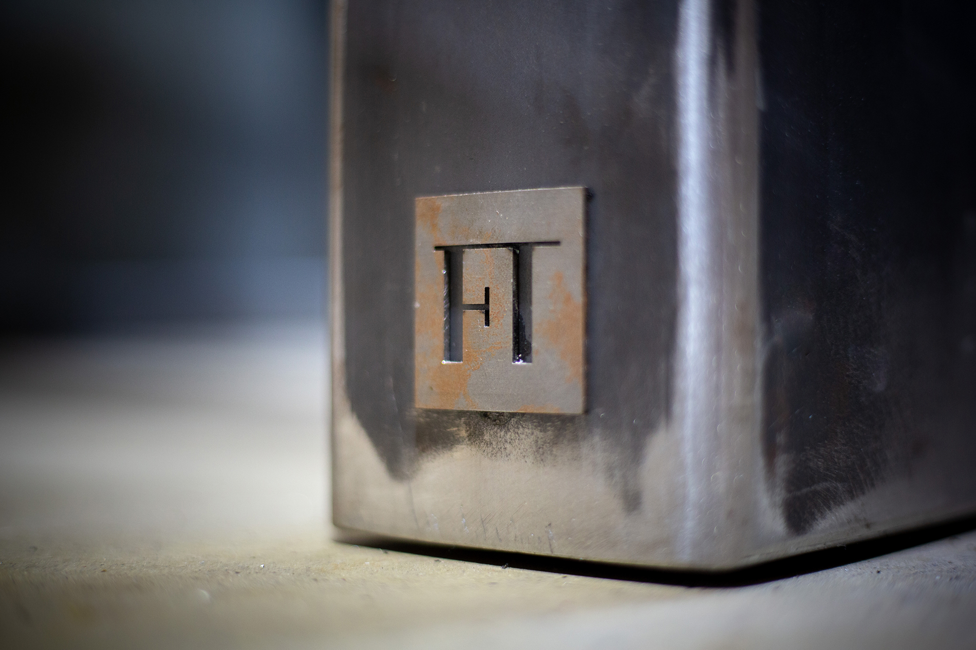 Fer et tendances flocage table
